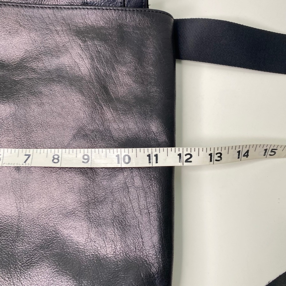 COACH Sullivan Small Messenger‎ Crossbody Purse Black Calf Leather Unisex F72108 - Picture 15 of 16